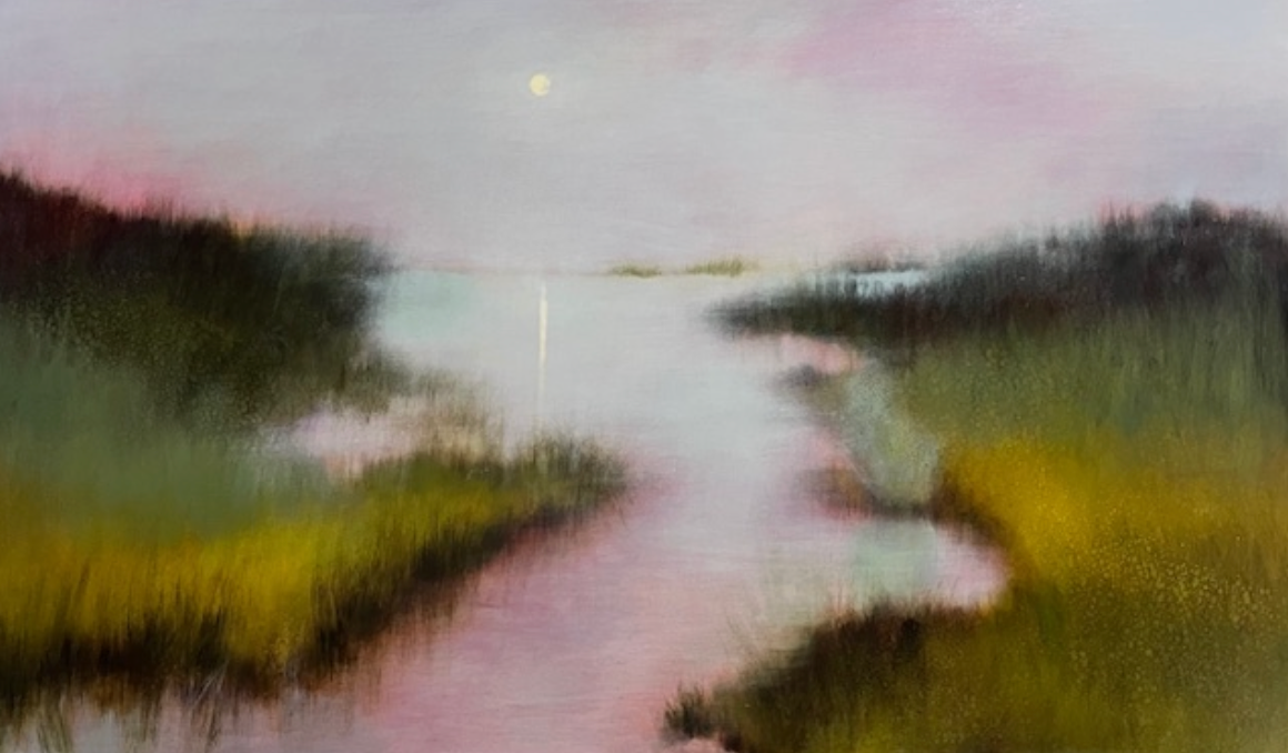 In the Rose and Silver Evening