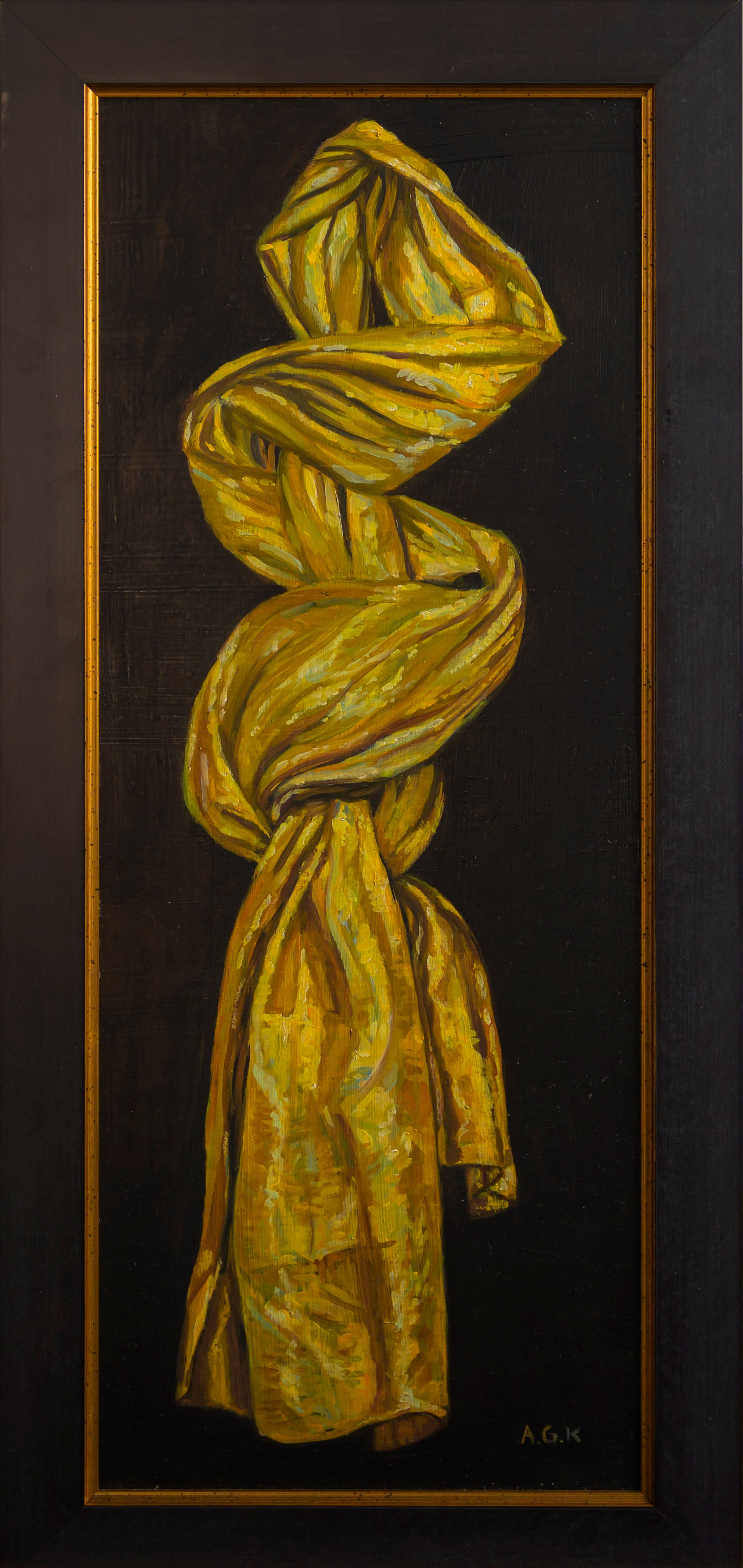Twisted Gold Scarf