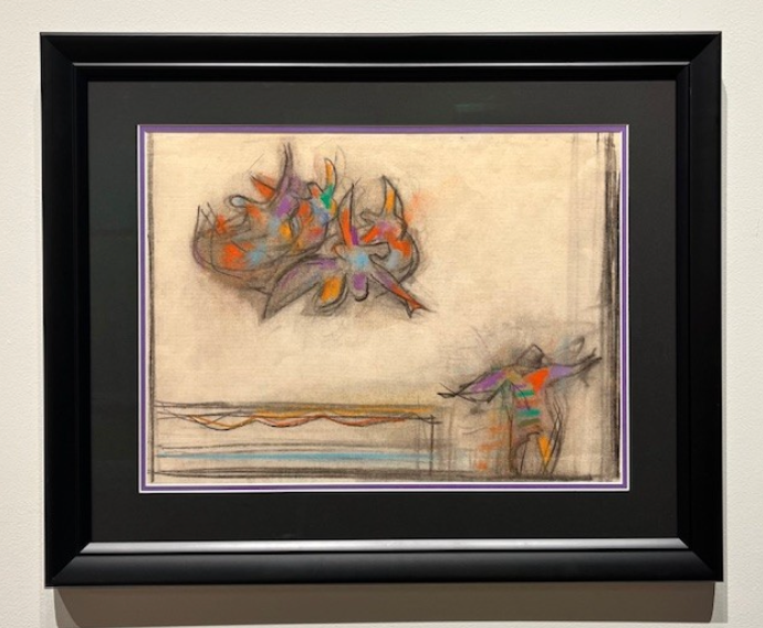 Trampolinist (Pastel)