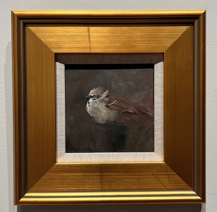 Sparrow on a Post