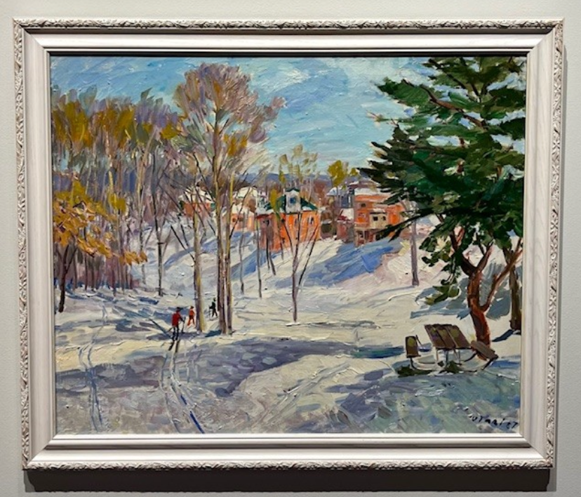 Ski Walk in Winter, 1987