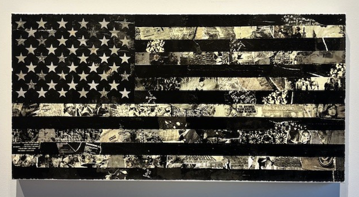 American Flag (Black)