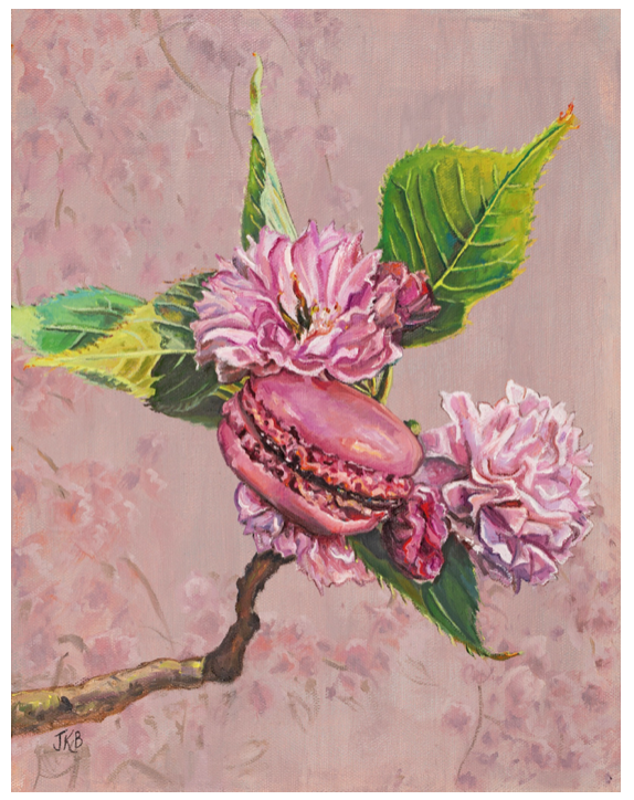 Cherry Blossom Macarons