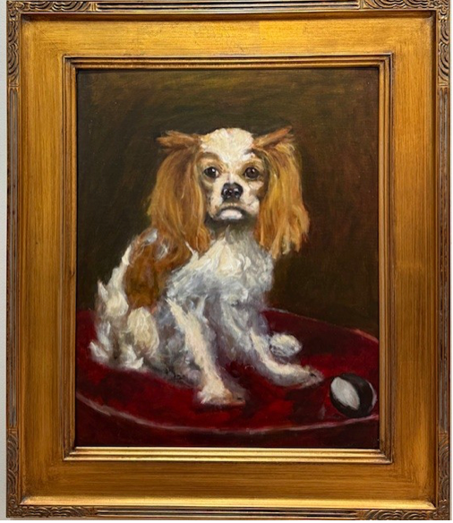 King Charles Spaniel (after Édouard Manet)