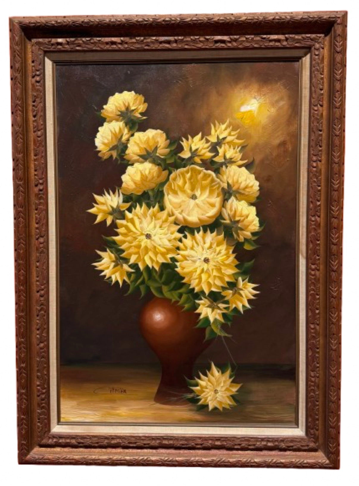 Yellow Dahlias