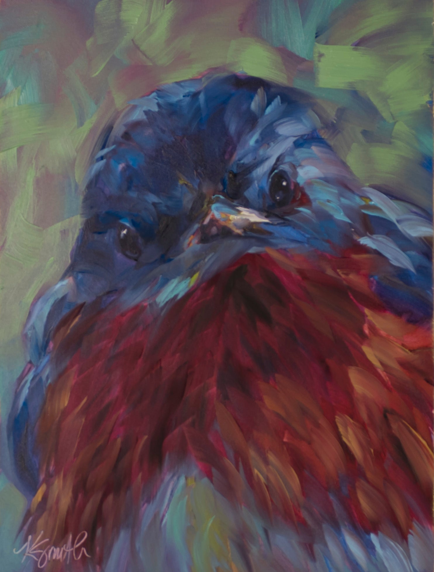 Gus the Bluebird